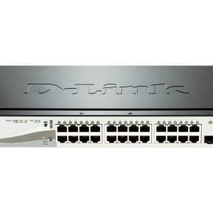 D-LINK Switch DGS-1210-24P, 24 Gbit Ports / 12 POE Ports