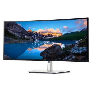 DELL Monitor U3425WE  34 3440x1440 Curved Ultrasharp IPS Thunderbolt HUB, HDMI, DisplayPort, USB-C, RJ45 Height Adjustable,Speakers,3YearsW