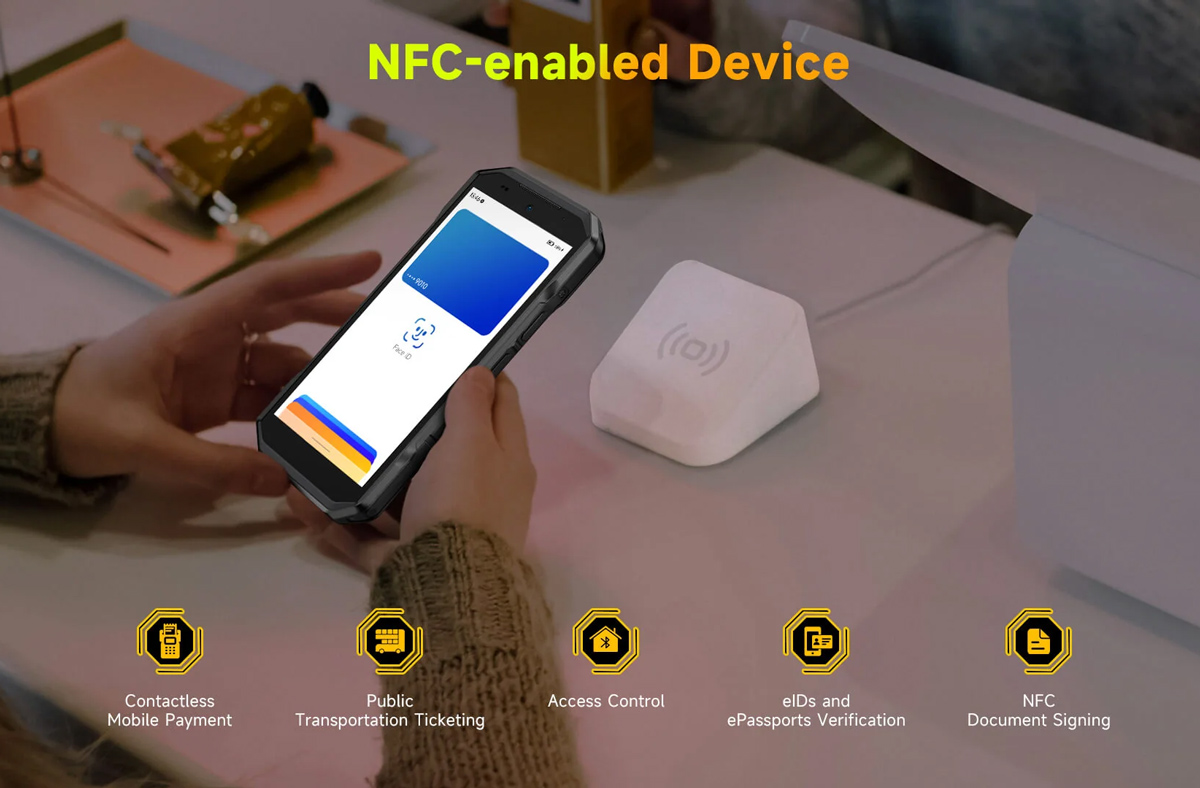 ULEFONE smartphone Armor X32, 5.65", 6/128GB, 5500mAh, IP68/IP69K, μαύρο