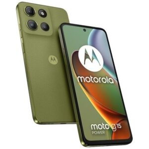MOTOROLA Smartphone G15 Power, 6.72/MediaTek Helio G81/8GB/256GB/Android 15/Iguana Green (Vegan Leather)