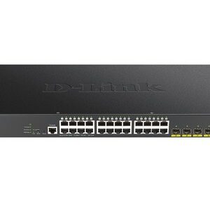 D-Link 28-Port 10-Gigabit Smart Managed PoE Switch (DGS-1250-28XMP)
