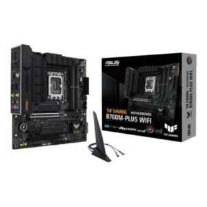 ASUS TUF GAMING B760M-PLUS WIFI II Intel B760 LGA 1700 micro ATX (90MB1HE0-M0EAY0) (ASU90MB1HE0-M0EAY0)