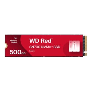 Western Digital Red SN700 SSD 500GB M.2 NVMe PCI Express 3.0 (WDS500G1R0C)