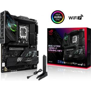 ASUS ROG STRIX Z890-F GAMING WIFI Intel Z890 LGA 1851 (Socket V1) ATX motherboard (90MB1I40-M0EAY0) (ASU90MB1I40-M0EAY0)