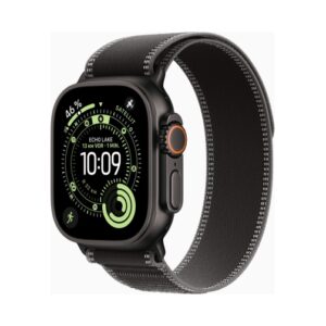 Apple Watch Ultra 3 (Series 11 2025) Gps +Cellular 49mm Black Titanium Case με Trail Loop M/L Black/Charcoal EU - Apple - MF1H4QF/A - 0195950610611 -