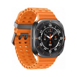 Samsung Galaxy Watch Ultra (L705 2025) LTE 47mm (Region East) 64GB (2GB Ram) Titan Gray Case με Orange Band EU - Samsung - SM-L705FZA2EUE - 8806097625377 -