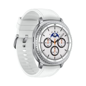 Samsung Galaxy Watch8 Classic (L505 2025) LTE 46mm (Region East) White EU - Samsung - SM-L505FZWAEUE - 8806097480006 -