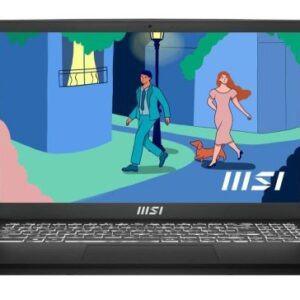 Laptop MSI Modern 15 B7M 15.6 FHD S R5-7430U/16GB/512GB SSD/Win 11 Home/2Y/Classic Black