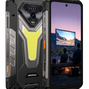 ULEFONE smartphone Armor 34 Pro Plus με βιντεοπροβολέα, 6.95", 5G, 16/512GB, 25500mAh, IP68/IP69K/MIL-STD-810H, μαύρο