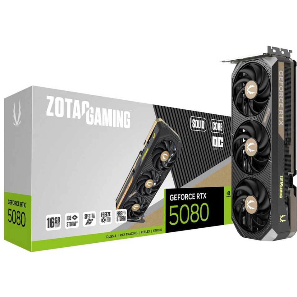 GeForce RTX 5080 SOLID CORE OC (DLSS 4
