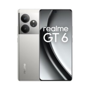 Realme GT 6 5G 512GB (16GB Ram) Dual-Sim Fluid Silver EU - Realme - RMX3851 - 6941764433939 -
