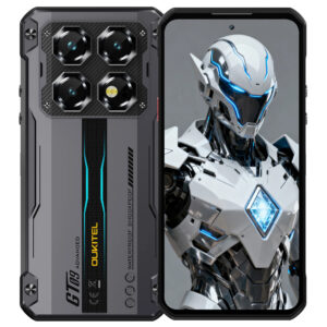 OUKITEL smartphone WP60, 7.2", 8/256GB, 5G, 10000mAh, IP68/IP69K/MIL-STD-810H, μαύρο