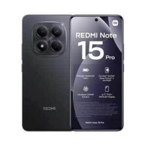 Xiaomi Redmi Note 15 Pro 5G 256GB (8GB Ram) Dual-Sim Midnight Black EU - Xiaomi - MZB0M27EU - 6932554471521 -