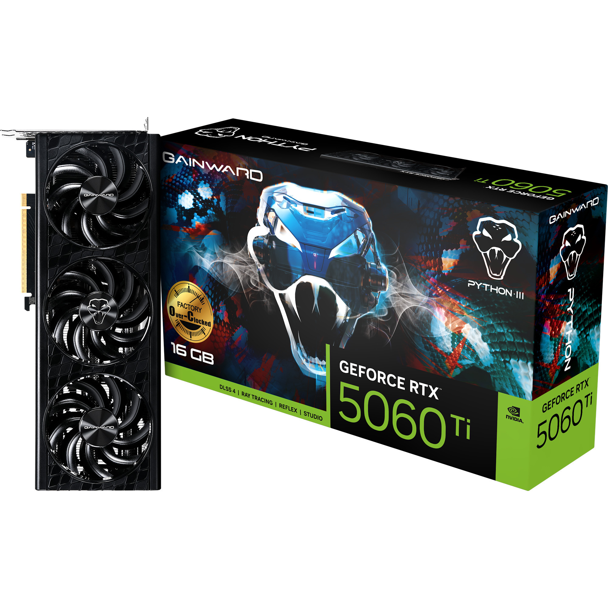 GeForce RTX 5060 Ti Python III OC 16GB (DLSS 4