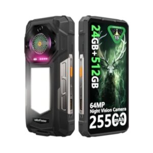 Ulefone Armor 33 4G 512GB (12GB Ram) Dual-Sim Black EU - Ulefone - 6975326660129 - 6975326660129 -